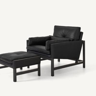 Wood Frame Lounge Chairs