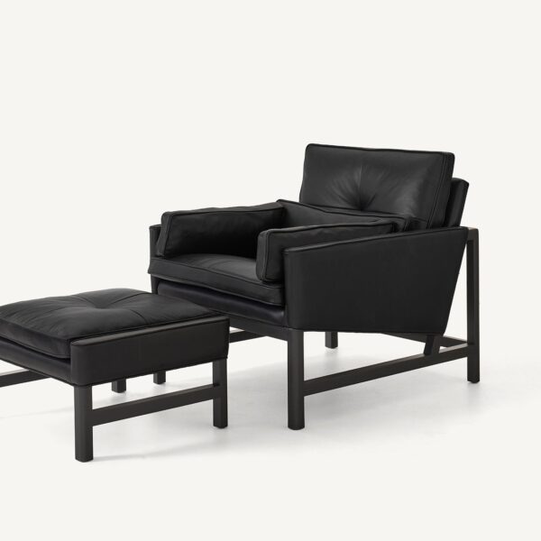 Wood Frame Lounge Chairs