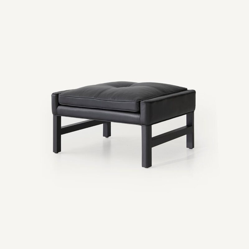 Wood Frame Ottoman