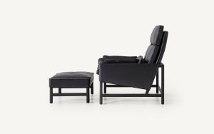Wood Frame Ottoman
