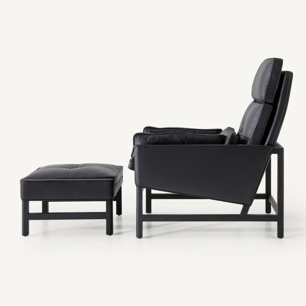 Wood Frame Ottoman