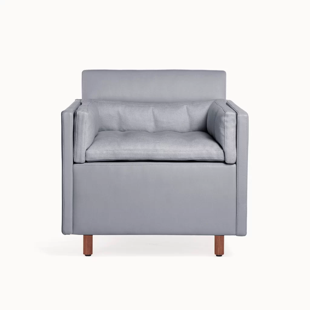Salon Club Chair and Ottoman
