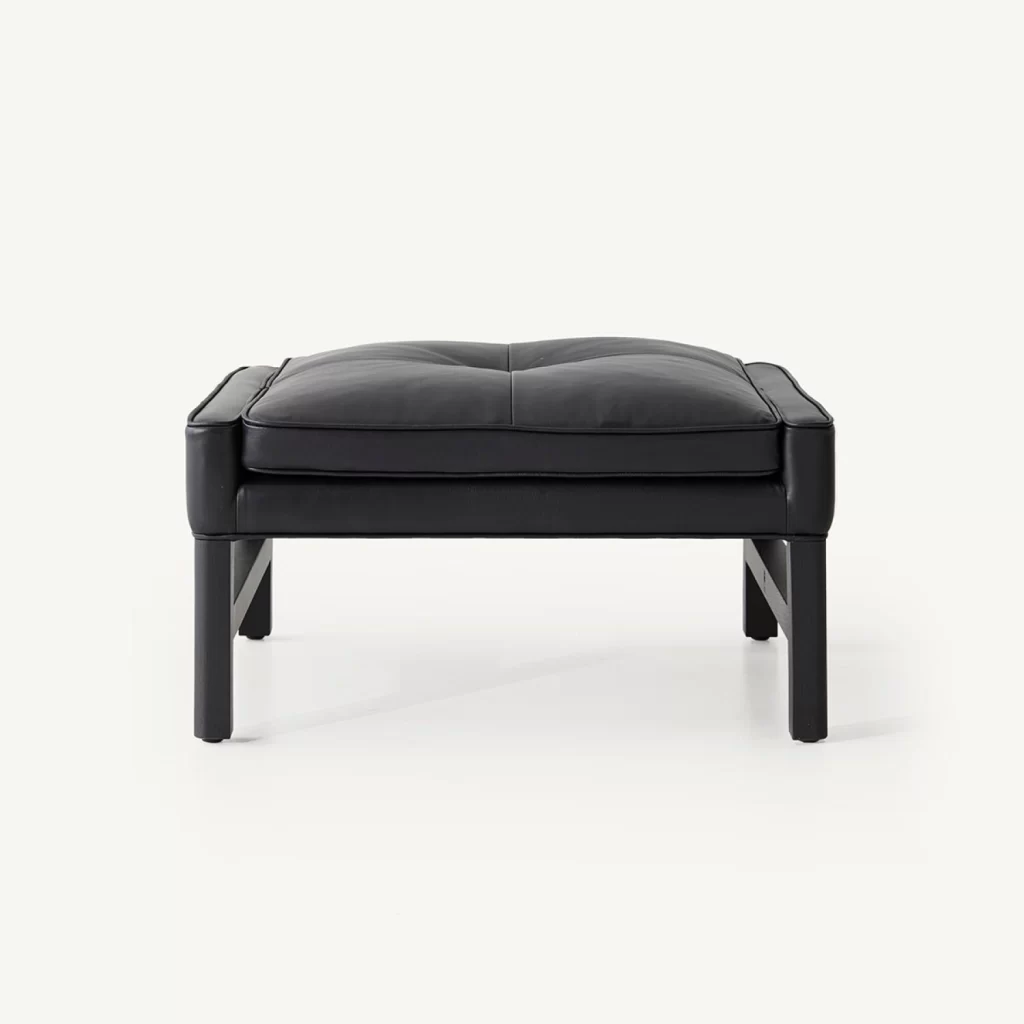 Wood Frame Ottoman