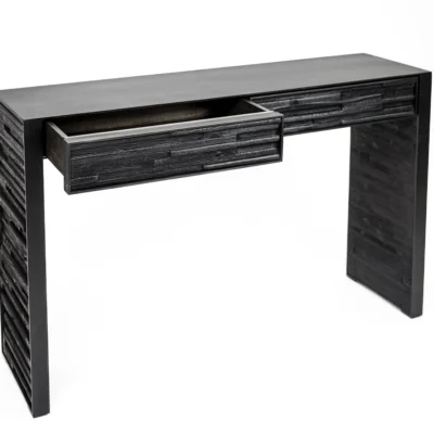 Charred Wood Console