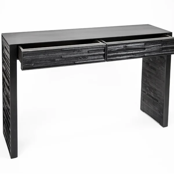 Charred Wood Console