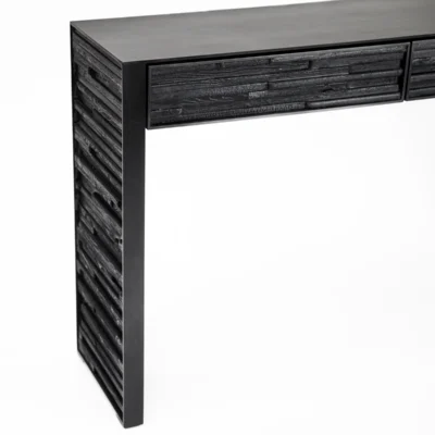 Charred Wood Console