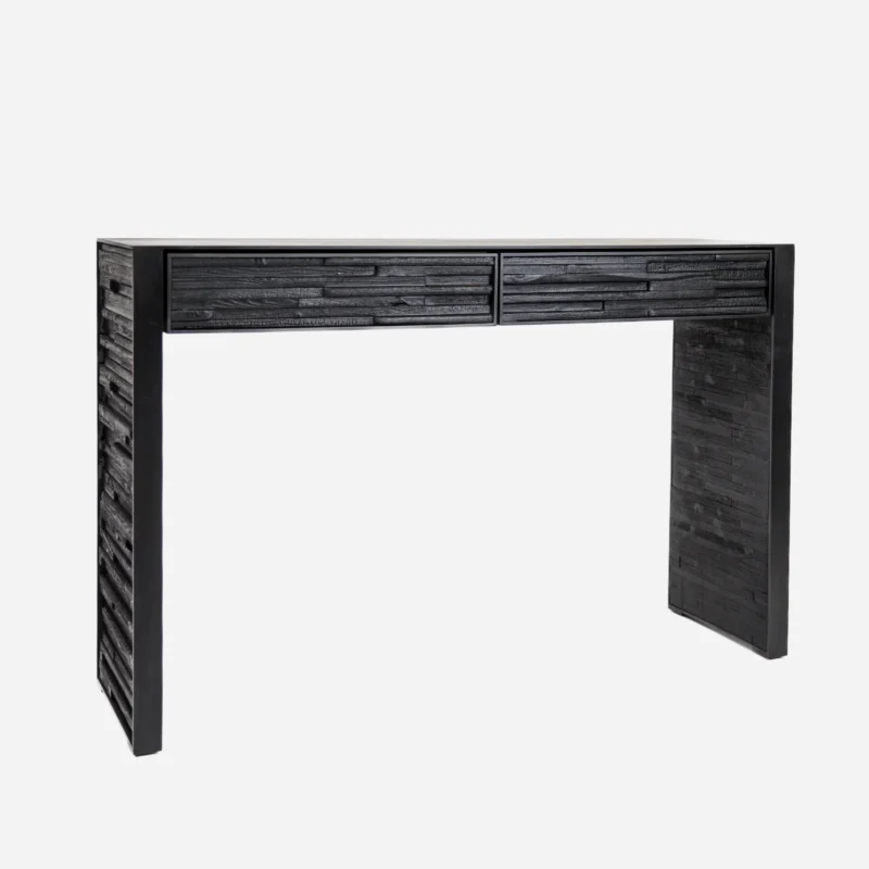Charred Wood Console