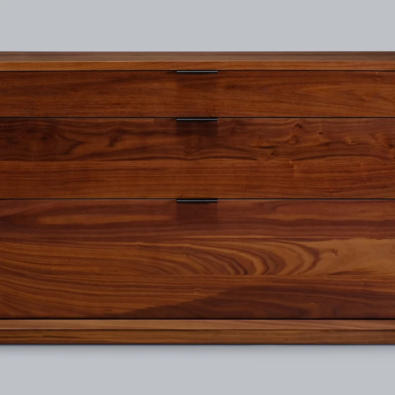 Lineground 3-Drawer Horizontal Bureau