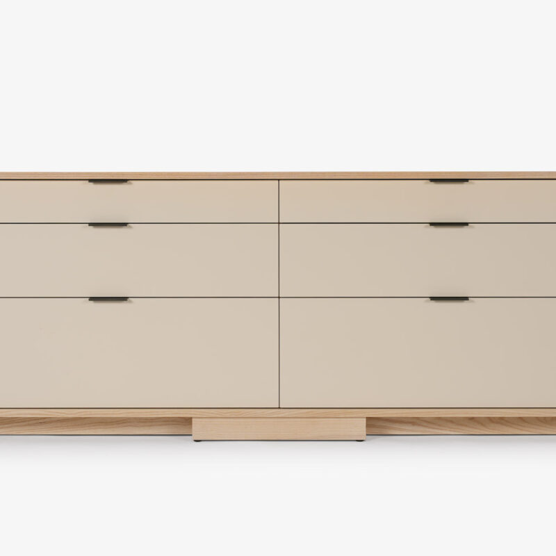 Lineground 6-Drawer Horizontal Bureau