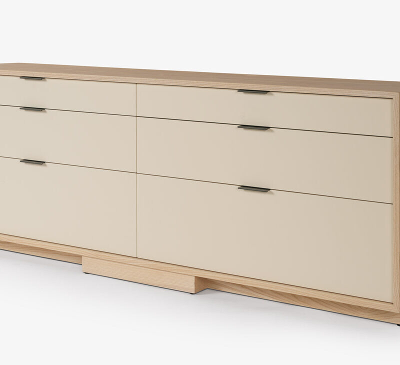 Lineground 6-Drawer Horizontal Bureau