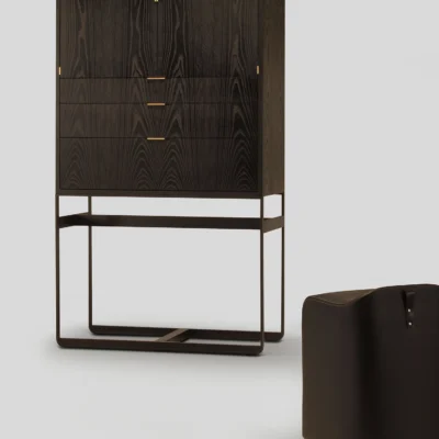 Piedmont Chest on Stand