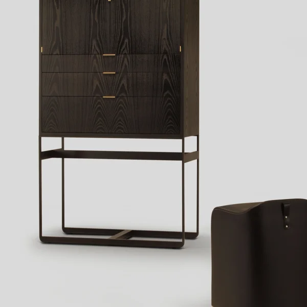 Piedmont Chest on Stand