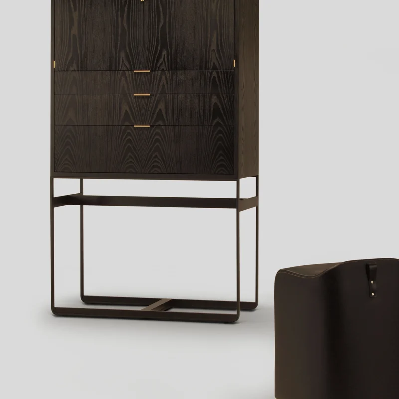 Piedmont Chest on Stand