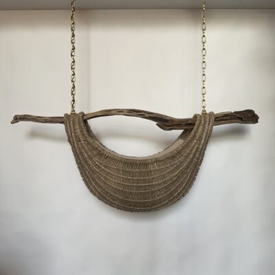Driftwood Basket Pendant