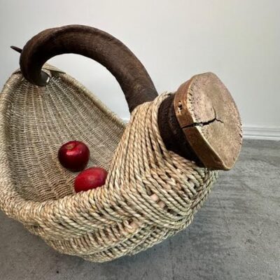 Kudu Antelope Horn Basket