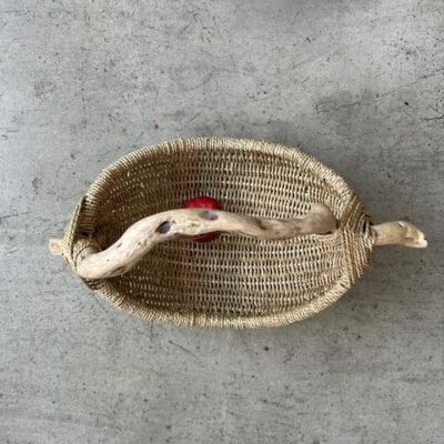 California Coast Driftwood Basket