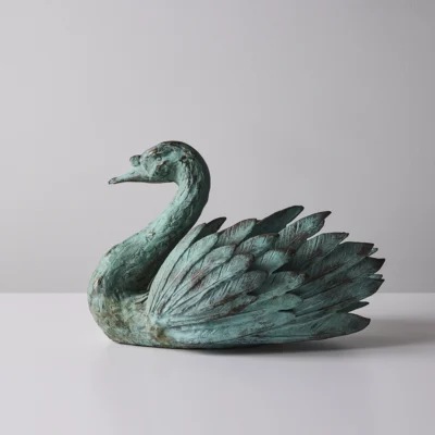 Mute Swan Bronze Sculpture by Robert “Bob” Winship