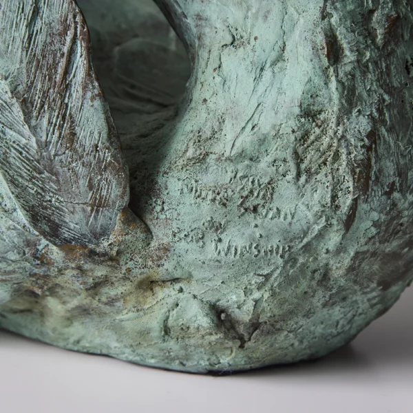 Mute Swan Bronze Sculpture by Robert “Bob” Winship