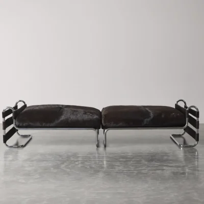 Bauhaus Wassily Daybed by Marcel Breuer for Knoll