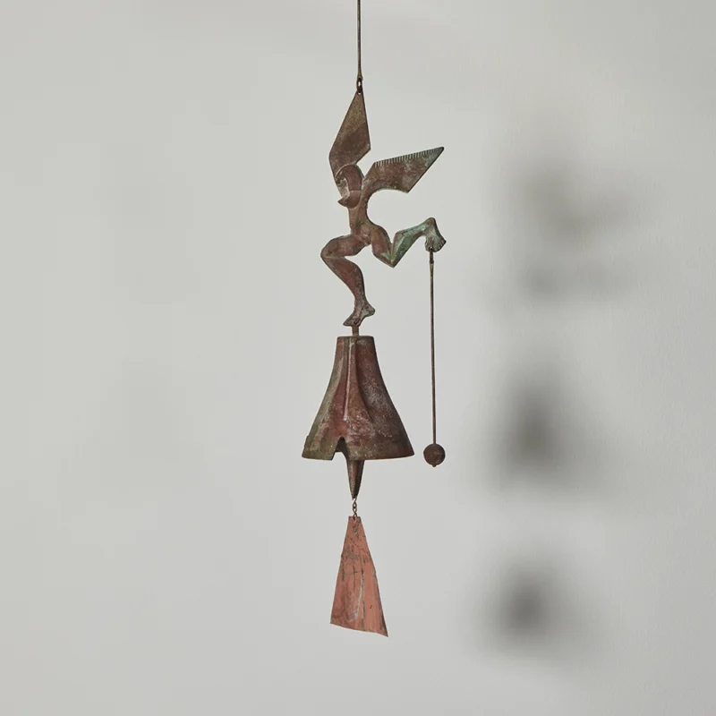 Cosanti Bronze Wind Bell