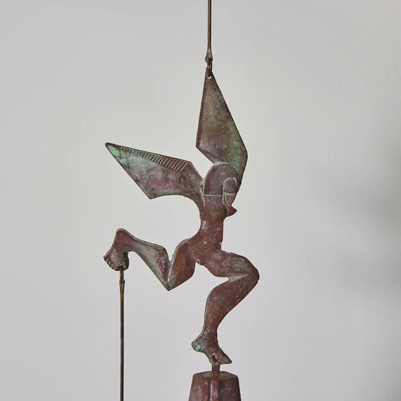 Cosanti Bronze Wind Bell