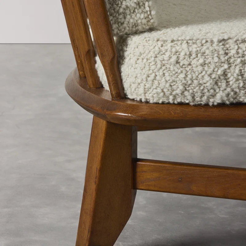 Pair of Votre Armchairs by Guillerme et Chambron