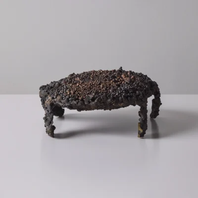 Uplift the Face of the Turtle Bronze Sculpture by Val Bertoia