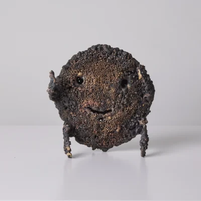 Uplift the Face of the Turtle Bronze Sculpture by Val Bertoia