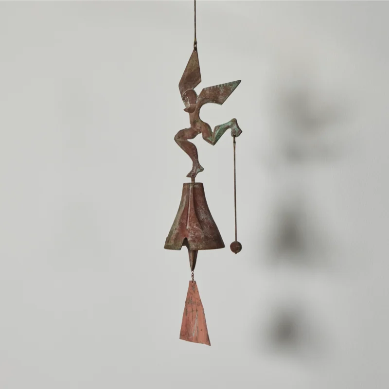 Cosanti Bronze Wind Bell