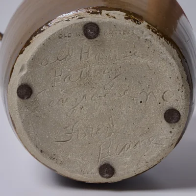 Brown Face Jug by Fred Beane