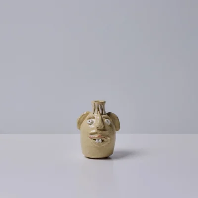 Bucktooth Face Jug by Fred Beane
