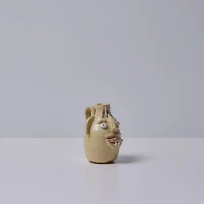 Bucktooth Face Jug by Fred Beane