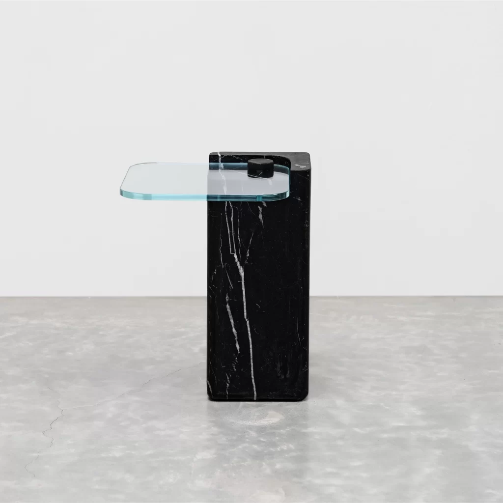 Plinth Marble Table
