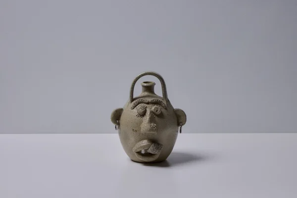 Face Jug by Turn & Burn Pottery