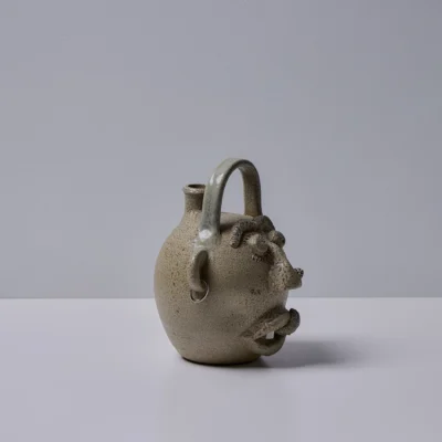 Face Jug by Turn & Burn Pottery