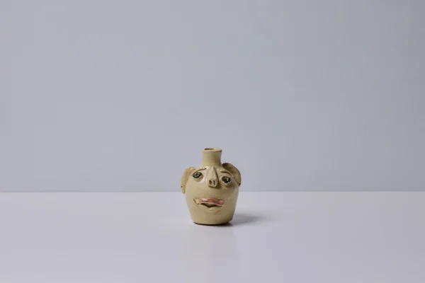 Green-Eyed Face Jug by Fred Beane