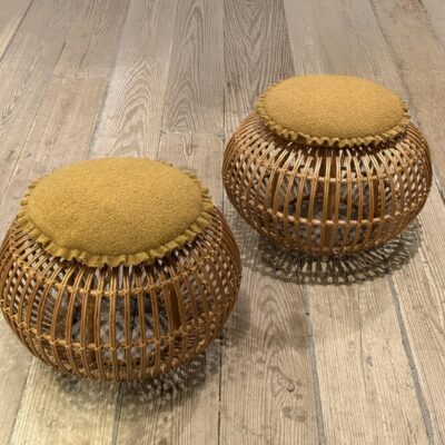Pair of Roxy Ottomans