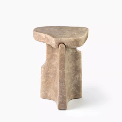 Montura Occasional Table No. 1 in Cast Mineral