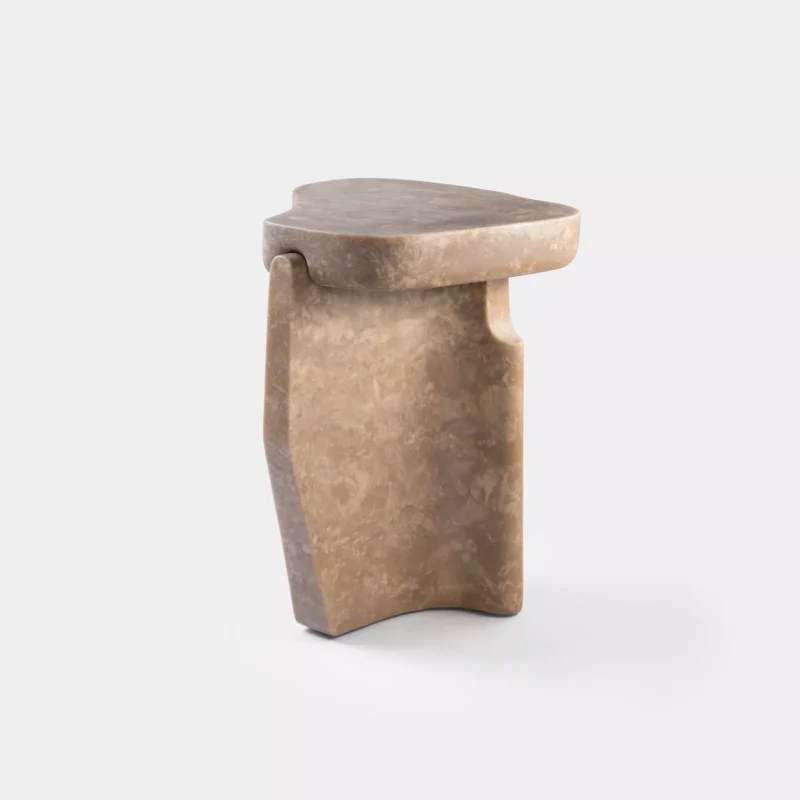Montura Occasional Table No. 1 in Cast Mineral