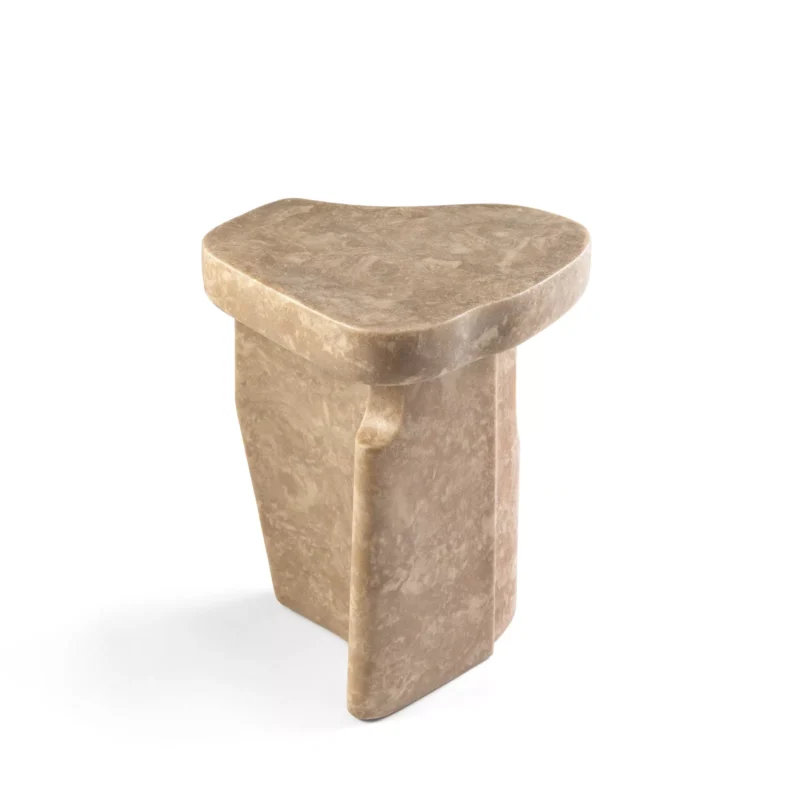 Montura Occasional Table No. 1 in Cast Mineral