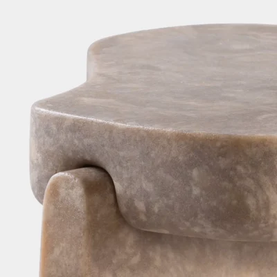 Montura Occasional Table No. 1 in Cast Mineral