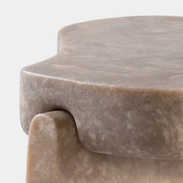 Montura Occasional Table No. 1 in Cast Mineral
