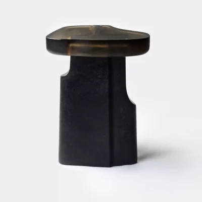 Montura Occasional Table No. 1 in Cast Glass