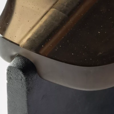 Montura Occasional Table No. 1 in Cast Glass