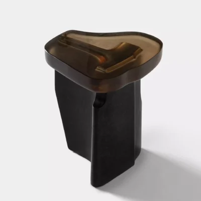 Montura Occasional Table No. 1 in Cast Glass