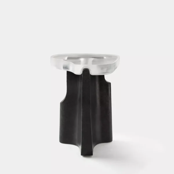 Montura Occasional Table No. 1 in Cast Glass