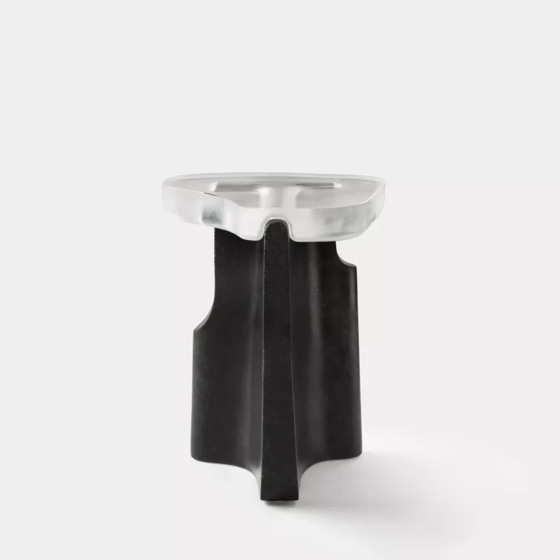 Montura Occasional Table No. 1 in Cast Glass