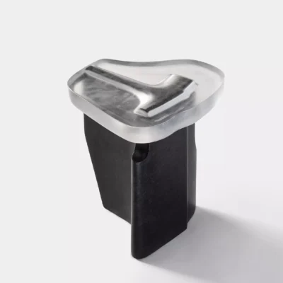 Montura Occasional Table No. 1 in Cast Glass