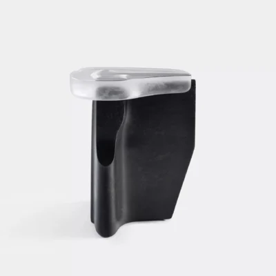 Montura Occasional Table No. 1 in Cast Glass