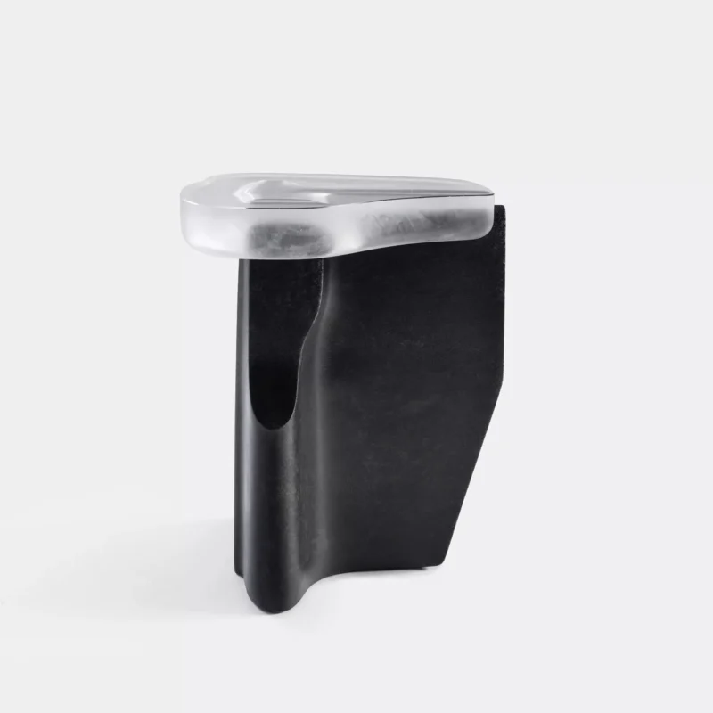 Montura Occasional Table No. 1 in Cast Glass